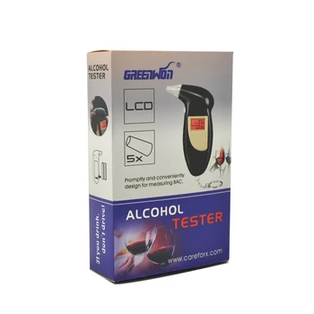 GREENWON Hiter Odziv Strokovne LCD Alkohol Tester Digitalni Alkohola Detektor Breathalyzer Alcotester z Osvetlitvijo Zaslona