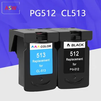 ASW PG512 pg512 CL513 kartuša zamenjava za Canon PG-512 CL-513 za MP240 Canon MP250 MP270 MP230 MP480 MX350 IP2700