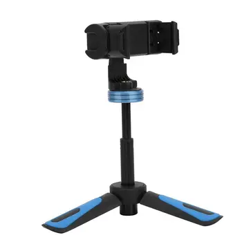 Fotoaparat nastavek za Prožno Mini Namizni Nosilec, Stojalo za 360 Stopinj Vrtljivo Mobilni Telefon Clip za Namizni Živo Snemanje