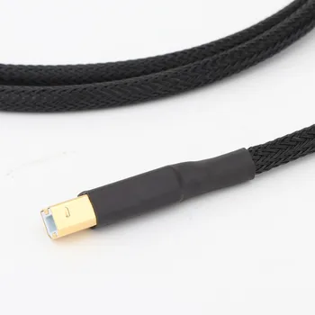 Preffair X401D USB Tip C Kabel Hi-fi USB B, C Avdio Kabla Za DAC Mobile Tablet